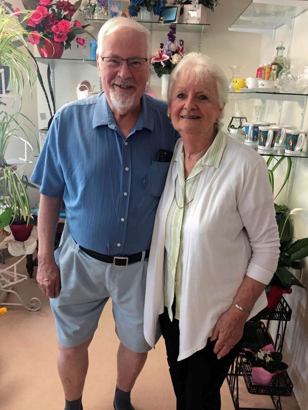 Photo by Simon Fuller
Earlier this year, Jim Fuller (left) and Linda Elmhurst are calling time after 26 years holding key positions with the Old St. Vital BIZ.