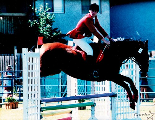 Submitted photo
Rob Hill competes in the equestrian portion of the modern 
pentathlon at the 1999 Pan Am Games in Winnipeg.