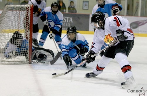 Ruth Bonneville/Winnipeg Free Press archives
The MJWHL, pictured here in regular-season action, held its all-star game Jan. 19