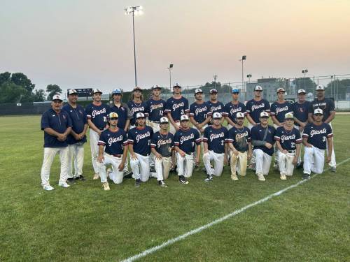 Supplied photo
                                Even though their tenth consecutive MJBL championship series appearance didn’t turn out how they hoped, the Elmwood Giants still have plenty to be proud of, according to the team’s manager Ed Kulyk.