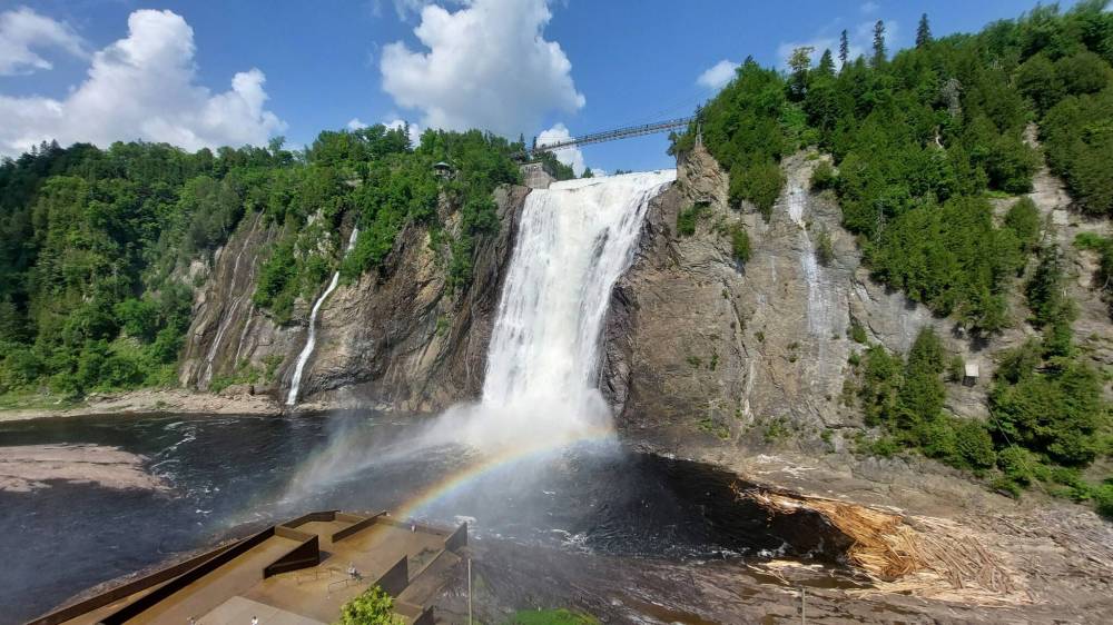 Photo by RoseAnna Schick
Less than 15 minutes from Old Québec City, Montmorency Falls rises 83 meters above the St. Lawrence River.