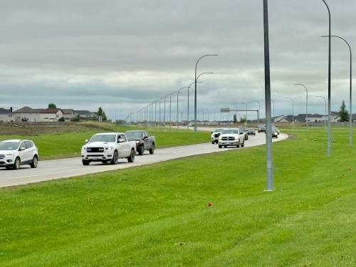 Supplied photo
                                Community correspondent and Bridgwater Forest resident Debbie Ristimaki believes the speed limit on Kenaston Boulevard, between the Perimeter Highway and the overpass to the north, should be lowered from 80 km/h to 60.