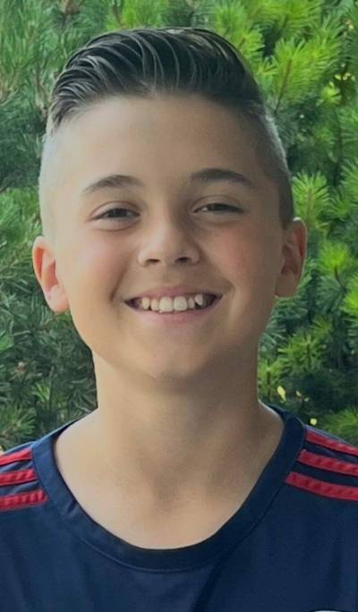 Supplied photo
                                Danilo Lourenco is a 13-year-old Grade 8 student at Darwin School who dreams of playing soccer professionally.