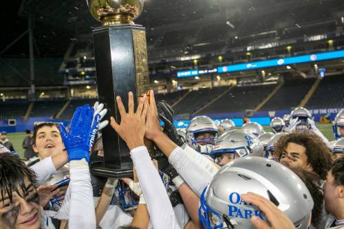 File photo
                                The Oak Park Raiders captured the ANAVETS Bowl after defeating the Lancers 22-17 on Nov. 6 at Princess Auto Stadium.