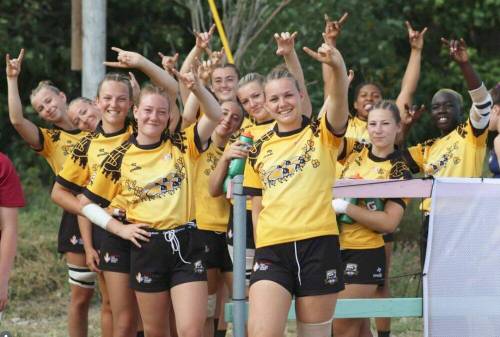 Instagram
                                Tylie Fraser (front right) played with Manitoba’s U18 rugby sevens team at this year’s Canada Summer Games.