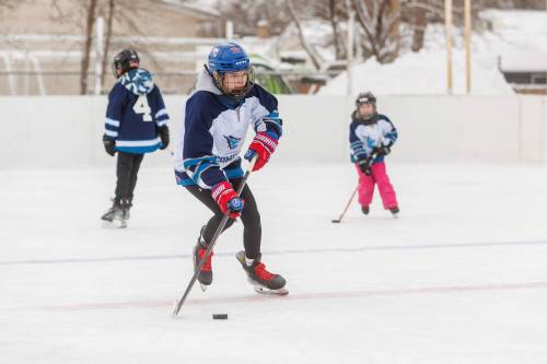 File photo
                                Skating on the ODR at the Sir John Franklin site of the Corydon Community Centre is always fun once the rinks open.
