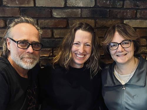 Supplied photo
                                (From left) Rob Kwade, Siobhán Keely and Steph Blanchette are the co-founders of the Little Theatre Festival, which will run on weekends in February at the Irish Assocation of Manitoba.