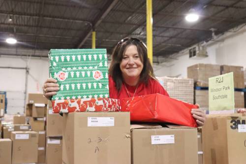 File photo by Emma Honeybun
                                Christmas Cheer Board executive director Shawna Bell (pictured in this file photo from December 2025) said, as always, she&rsquo;s fortunate for the support from the community in the aftermath of another successful Christmas season.
