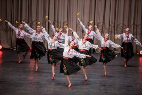 Supplied photo
                                Dancers from Sopilka Ukrainian Dance School are pictured here. Organizers at the the school are preparing to hold a gala event to celebrate its 55th anniversary on Feb. 7.