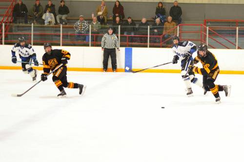 Supplied photo
                                The Dakota Lancers boys hockey team is off to a solid start this season, going 13-3-0 in its first 16 games.