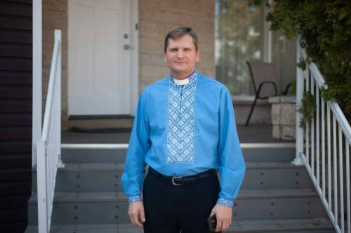 Free Press file photo
                                Anatoliy Shevchuk is pastor of the Step of Faith Ukrainian Church, which shares space with Kildonan Community Church at 2373 Main St.