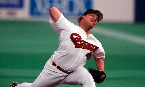 File photo
                                Former major-league pitcher Jeff Bittiger was a star pitcher for the Winnipeg Goldeyes in their inaugural 1994 season and later scouted for the team for 22 years.