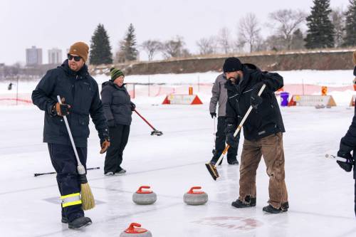 Supplied photo by AZBO Photo
                                Rock the River Festival (formerly Ironman Outdoor Curling) is set to run Feb. 6-8 on the Red River at the Redboine Boat Club.
