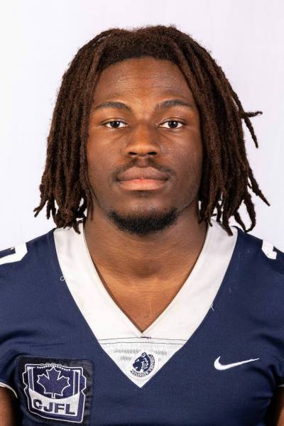 CJFL
                                After time in the CJFL, Winnipegger Niko Parrott aims to play university football.