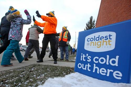 File photo
                                This year&rsquo;s Coldest Night of the Year winter walk, an event that raises money to support non-profits across Canada that help homeless and low-income Canadians will be held Saturday, Feb. 26.