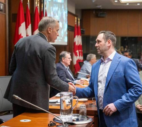 Supplied photo
                                Winnipeg South Centre MP Ben Carr, pictured here with Prime Minister Mark Carney, believes Carney&rsquo;s speech in Davos was one of the most consequential of this century.