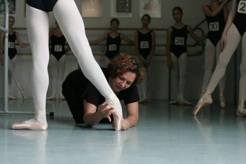 Supplied photo courtesy of Ballet Girls Inc.
                                An image from Ballet Girls &mdash; a three-part documentary series by Merit Jensen Carr and Vonnie Von Helmolt, which was released in 2006 and chronicles the trials and tribulations of kids trying out for the Royal Winnipeg Ballet. The documentary is a hit on DOC Manitoba&rsquo;s new YouTube channel. Pictured (centre) is RWB&rsquo;s Johanne Gingras.