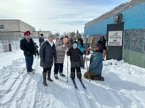Supplied photo
                                The Winnipeg Trails mobile ski library provides access to a fun, winter activity for all ages.
