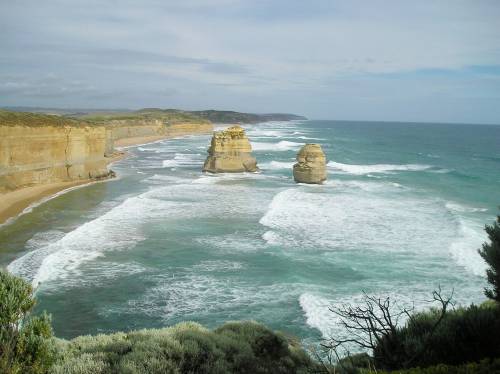 Photo by RoseAnna Schick
                                The Twelve Apostles are a famous rock formation situated along the Great Ocean Road in Australia.
