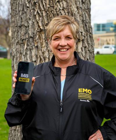 Supplied photo
                                Wolseley MLA Lisa Naylor encourages all Manitobans to use the new MB Ready app, which provides real-time, location-based notifications about local emergencies and hazards.