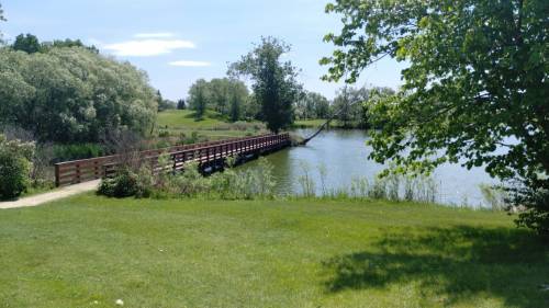 Photo by Ryan Desjarlais
                                Harbour View Golf Course&rsquo;s sixth hole can be considered the signature hole, according to columnist Ryan Desjarlais, as it incorporates all the hazards this course has to offer: water, sand, and trees.