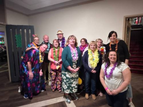 Supplied photo
                                A number of folks who attended Dreams Take Flight Winnipeg&rsquo;s recent Hawaiian-themed social fundraiser on May 9 are pictured here.