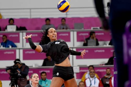 File photo
                                Alicia Ogoms was inducted into the Volleyball Manitoba hall of fame on June 7 in the athlete category.