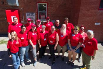 Supplied photo
                                The St. Vital Museum (600 St. Mary&rsquo;s Rd.) will hold its annual barbecue on Saturday, July 25 from 11 a.m. to 1:30 p.m. Pictured are museum volunteers at last year&rsquo;s barbecue.