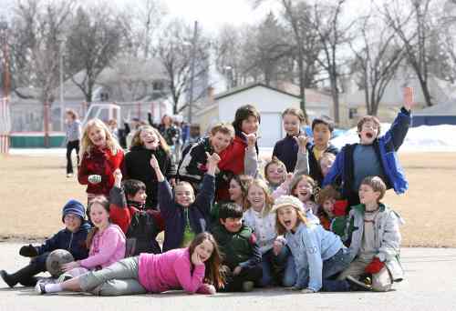 Grade 3  (Ruth Bonneville - Winnipeg Free Press)