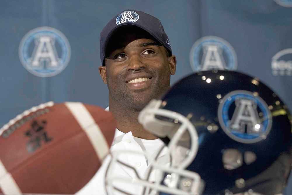 MARC GALLANT / WINNIPEG FREE PRESS FILES
When running back Ricky Williams failed the NFL's drug test, he came north to the CFL.