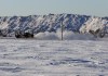 KEN GIGLIOTTI / WINNIPEG FREE PRESS
Crews plow Rossmere Avenue in front of the McPhillips Street snow dump.