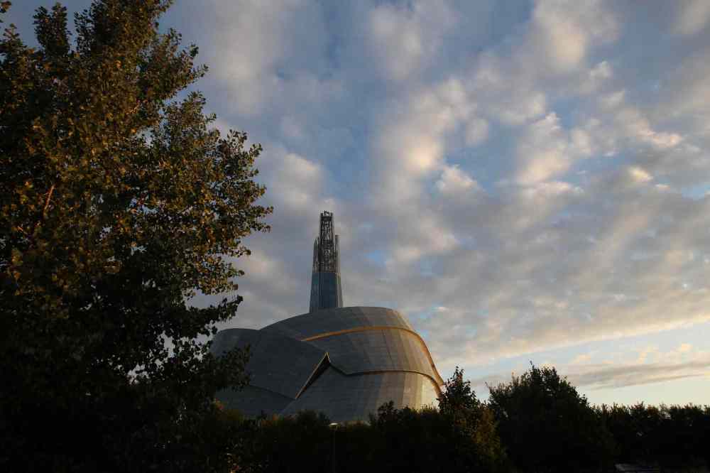 JOE BRYKSA / WINNIPEG FREE PRESS
On Saturday, after years of controversy, speculation and high hopes, four of the Canadian Museum for Human Right's 11 galleries will open to 9,000 people who snagged tickets to a weekend-long series of preview tours.