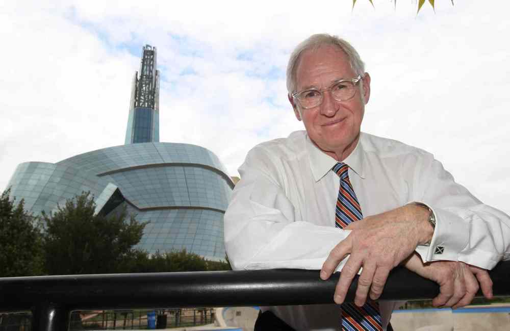 JOE BRYKSA / WINNIPEG FREE PRESS
Canadian Museum for Human Rights CEO Stuart Murray is helping Gail Asper realize her father's dream.