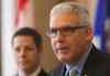 JOE BRYKSA / WINNIPEG FREE PRESS
Mayor Brian Bowman welcomed new Chief Administrative Officer Doug McNeil  at a ceremony in the Mayor's Office Foyer Tuesday morning.