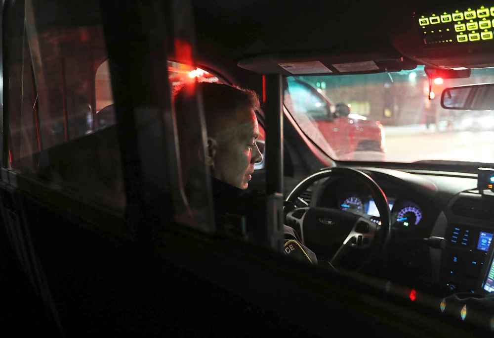TREVOR HAGAN / WINNIPEG FREE PRESS
Sgt. Bailey: 'People get killed in a meth-related homicide for no reason.'