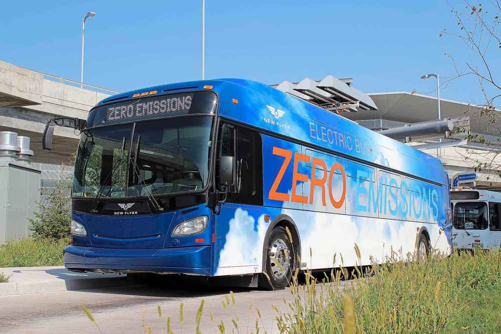 New Flyer Industries photo
An example of New Flyer's electric bus.