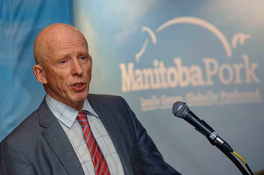 MIKE DEAL / WINNIPEG FREE PRESS FILES
George Matheson, chairman of the The Manitoba Pork Council said permit changes 'will render the program pointless for most employers and do nothing to resolve the shortfall' in agriculture.
