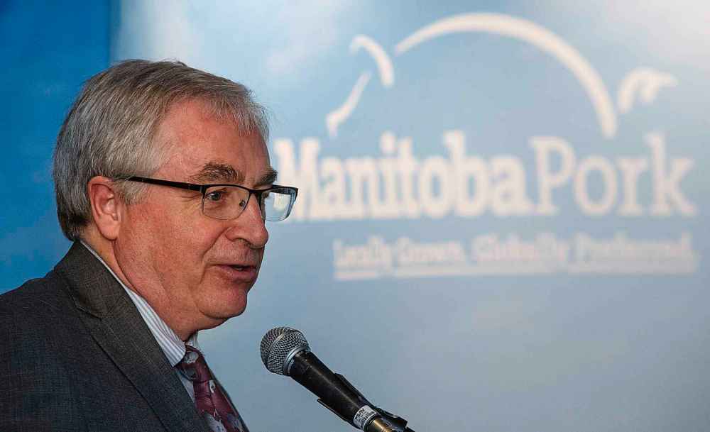MIKE DEAL / WINNIPEG FREE PRESS FILES
Andrew Dickson, general manager of the The Manitoba Pork Council: 'We’re confident this thing will get resolved in a matter of weeks'