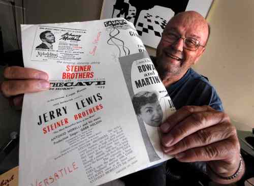 PHIL HOSSACK / WINNIPEG FREE PRESS 
Ron Steiner holds a poster featuring 