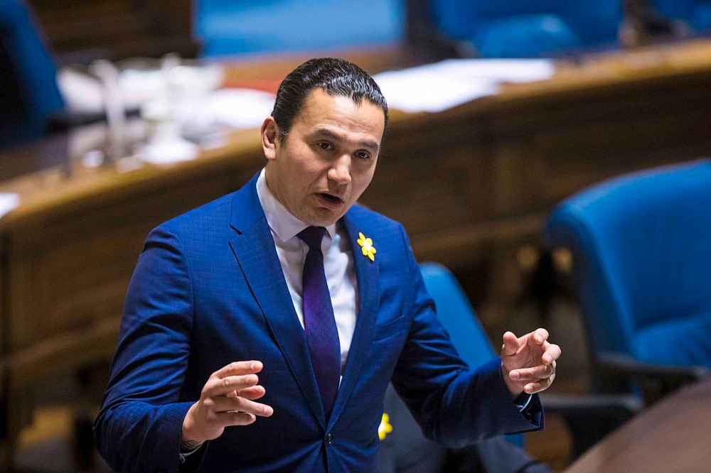 MIKAELA MACKENZIE / WINNIPEG FREE PRESS
NDP leader Wab Kinew