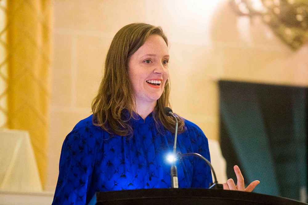 Making a Mark Award winner, experimental artist Freya Björg Olafson. (MIKAELA MACKENZIE / WINNIPEG FREE PRESS)