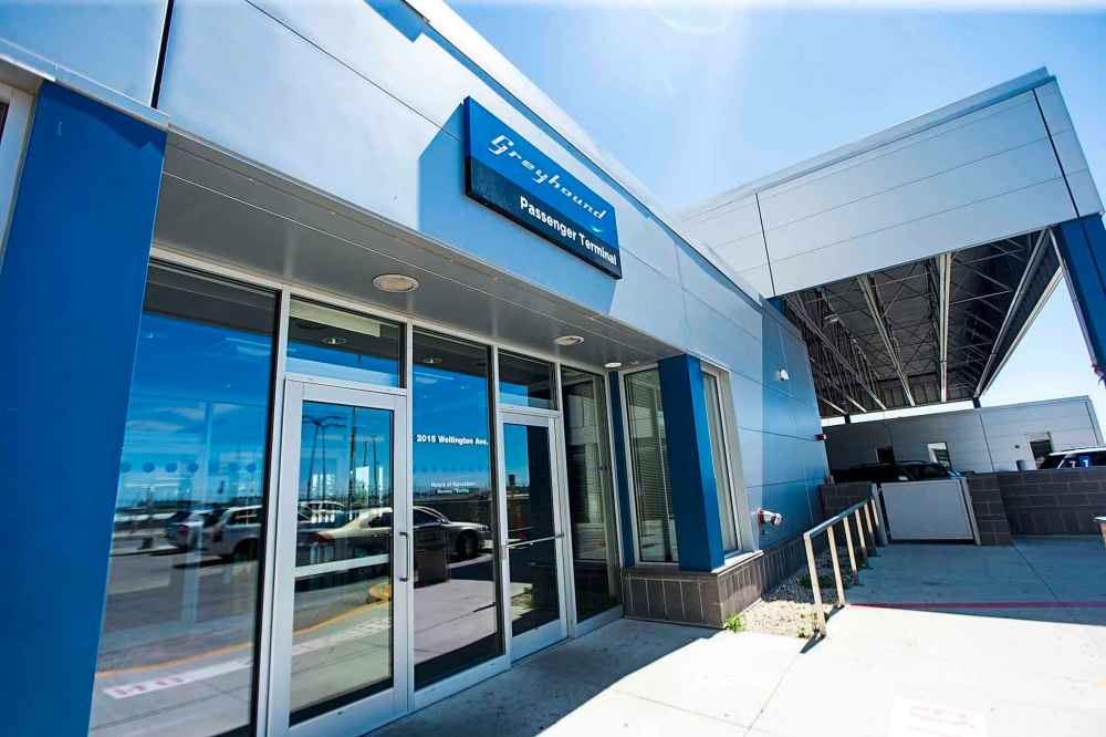 MIKAELA MACKENZIE / WINNIPEG FREE PRESS
The Greyhound bus terminal at the Winnipeg airport.