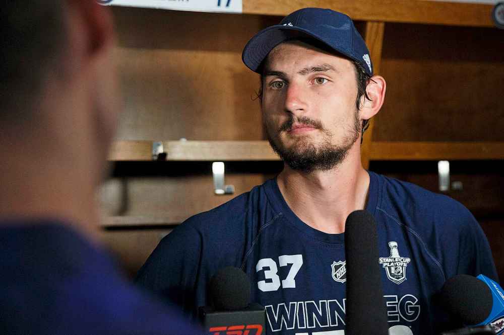 MIKE DEAL / WINNIPEG FREE PRESS
Winnipeg Jets' goaltender Connor Hellebuyck: 'It's an exciting time and just the hard work that we put in last year and the year before, it's an exciting time to be in Winnipeg.'