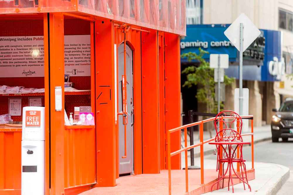 MIKAELA MACKENZIE / WINNIPEG FREE PRESS FILES
The pop-up facilities have been in storage since the end of last summer.