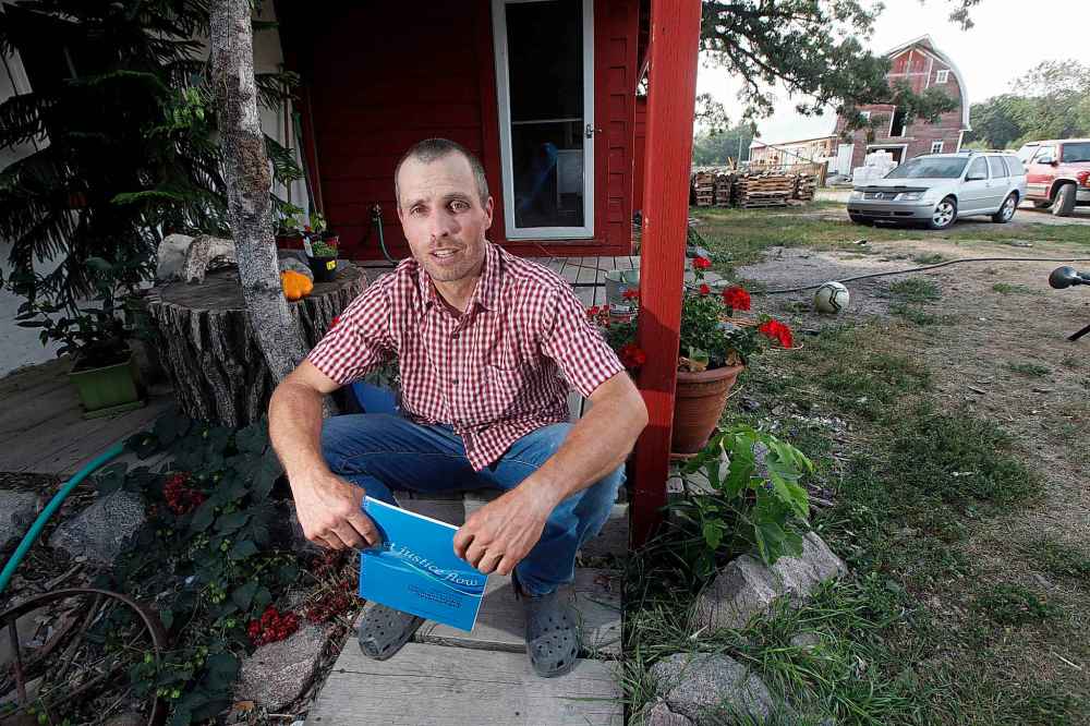 PHIL HOSSACK / WINNIPEG FREE PRESS
Will Braun, who was the co-ordinator of the Interchurch Council on Hydropower, says reports of Hydro's social impact problems in the north have been around since 1975.