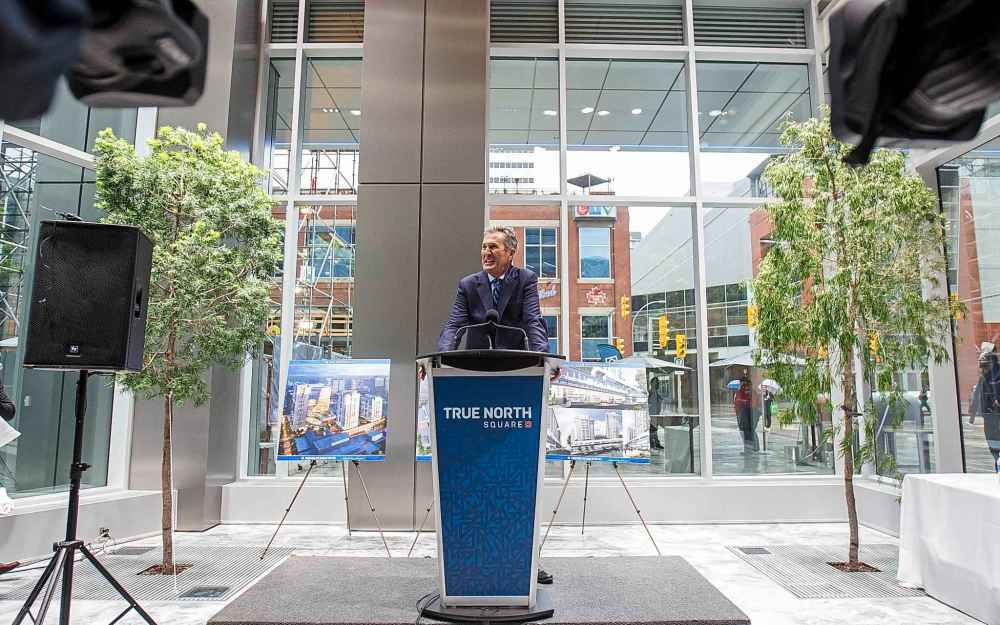 MIKE DEAL / WINNIPEG FREE PRESS
Premier Brian Pallister