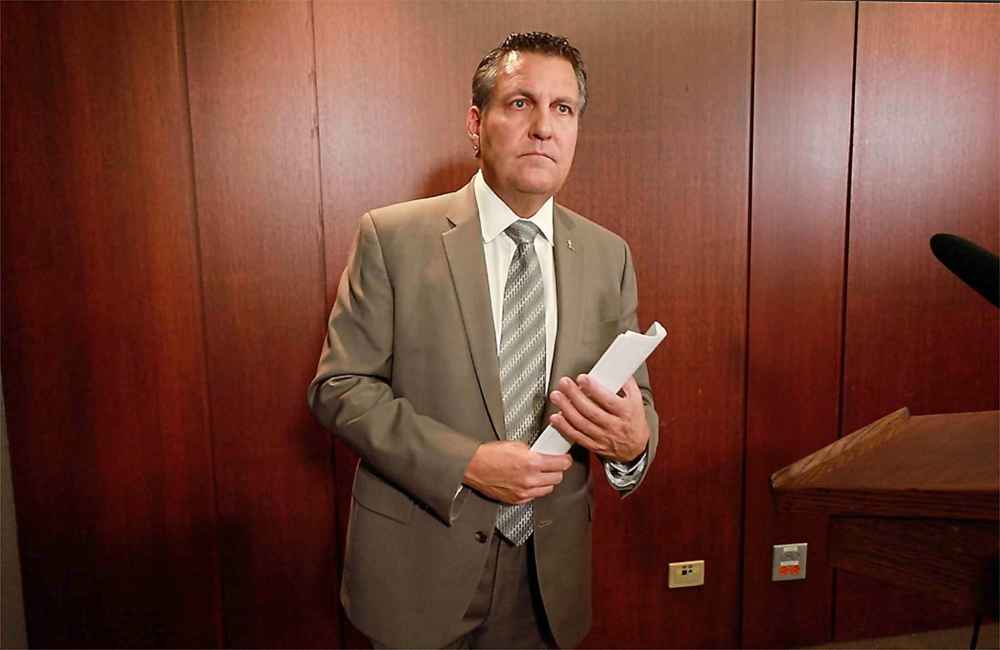 RUTH BONNEVILLE / WINNIPEG FREE PRESS FILES
Justice minister Cliff Cullen