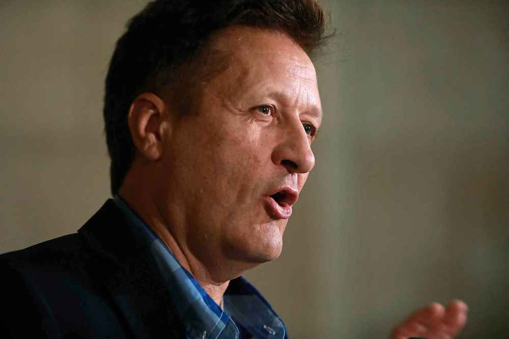 RUTH BONNEVILLE / WINNIPEG FREE PRESS
Infrastructure Minister Ron Schuler
