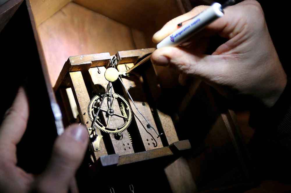 Beilby's started a side business, Lockman's Clocks, to repair cuckoo clocks.