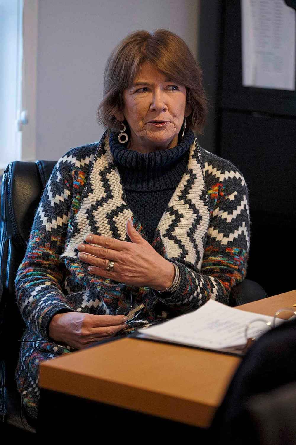 MIKE DEAL / WINNIPEG FREE PRESS
'I don’t know if any of us are fully healed, we’re all on a journey of some sort. But we leave here much more fully positioned to do better.' says Morberg House executive director Marion Willis.